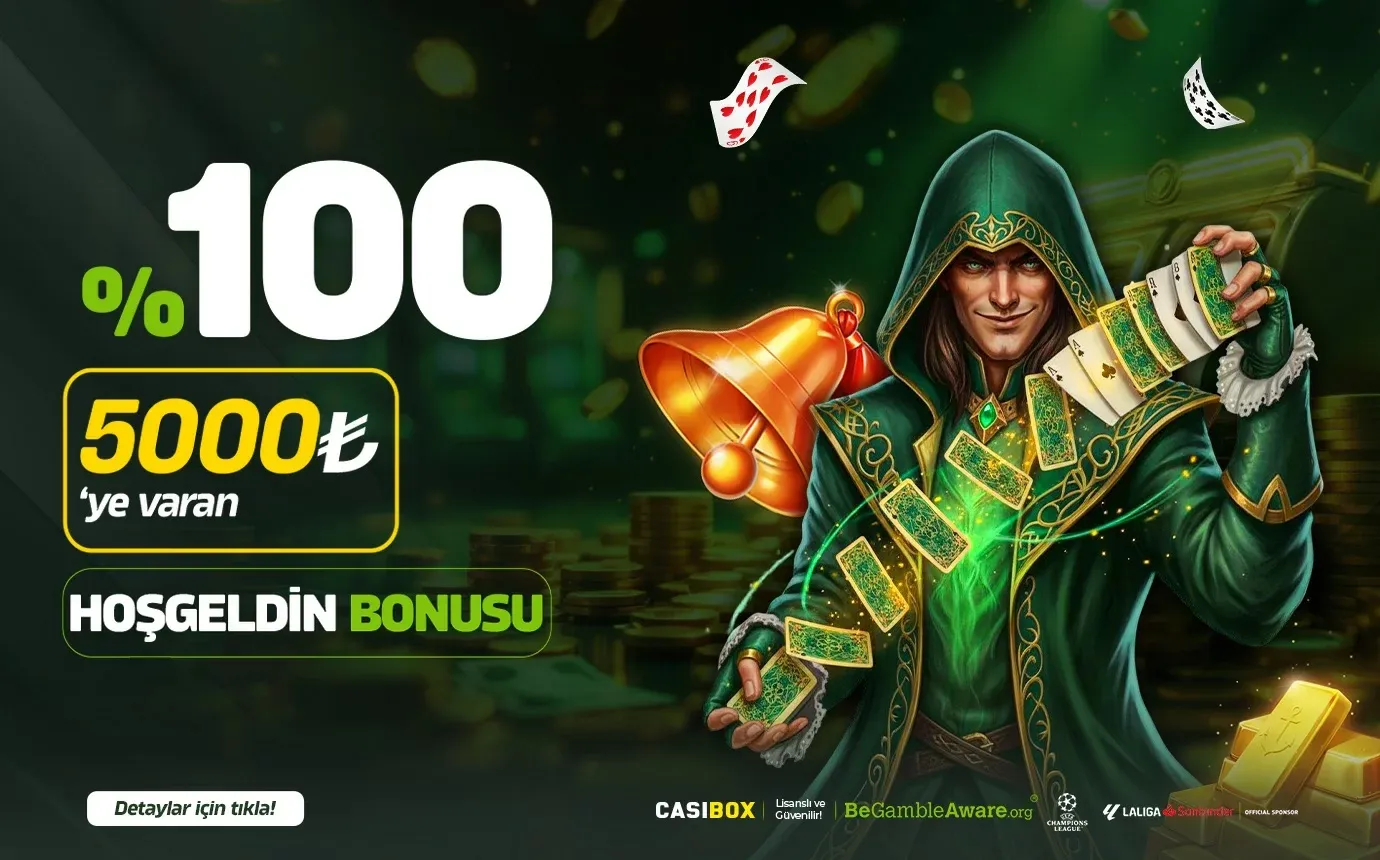 5.000₺ Nakit %100 Hoşgeldin Bonusu