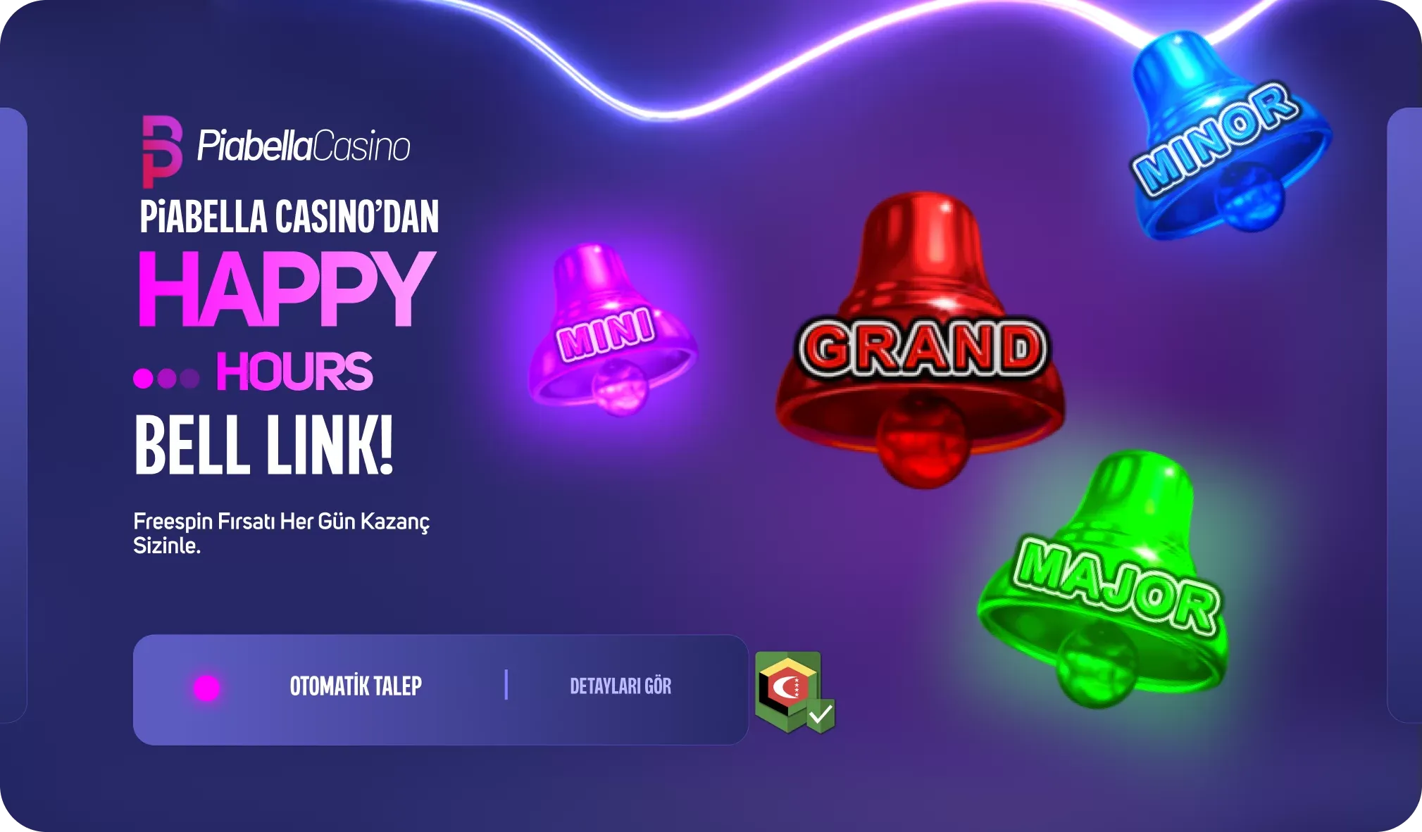 Happy Hour Bell Link Bonusu