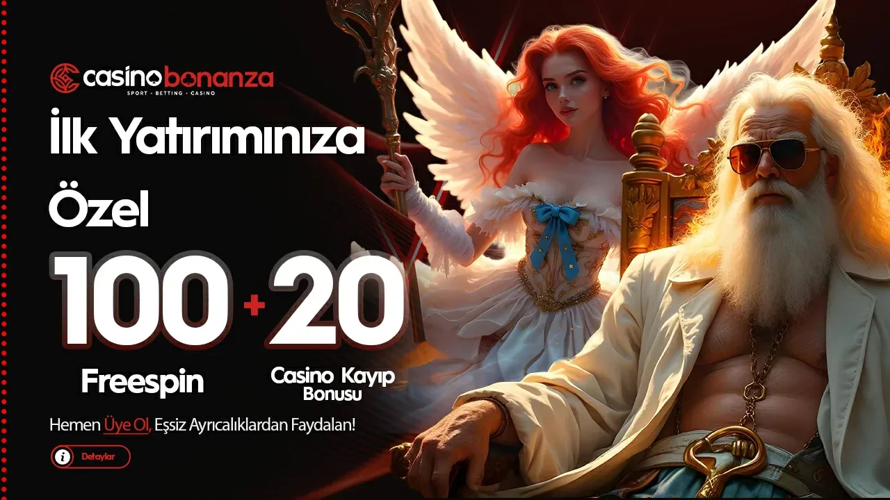 İlk Yatırıma Özel 100 Freespin Ve %20 Kayıp Bonusu