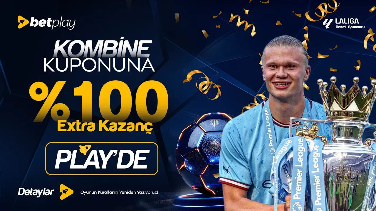 Kombine Kuponuna %100 Ekstra Kazanç