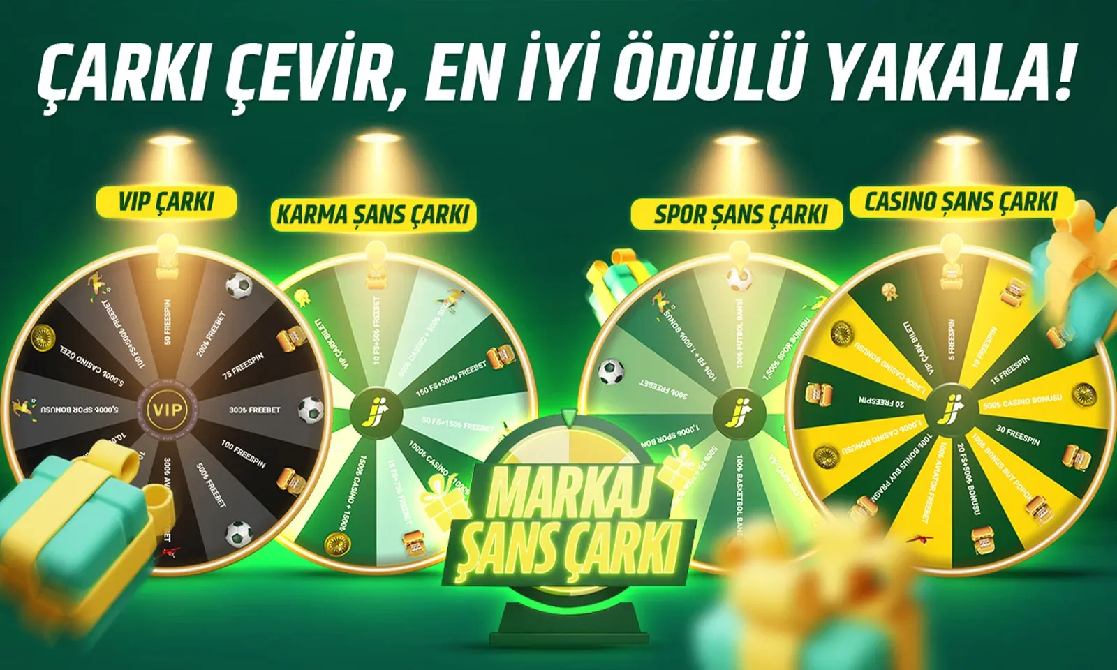 Şans Çarkı Özel Bonusu
